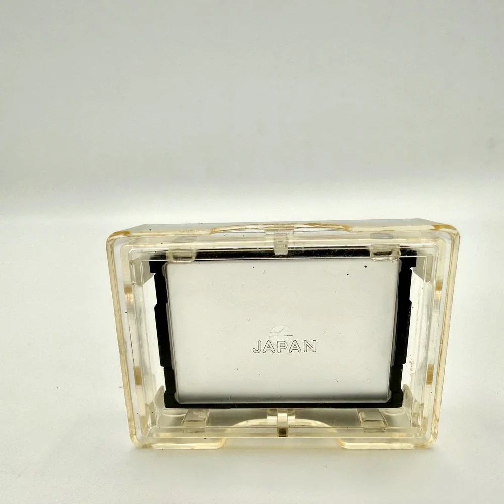 Vintage Minolta Focusing Screen for SLR Camera Made in Japan with Case Clear